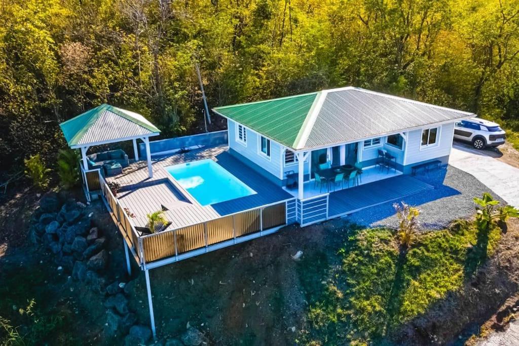 Magnifique Villa Piscine, Vue Mer, 8 Km Plages Le François 외부 사진
